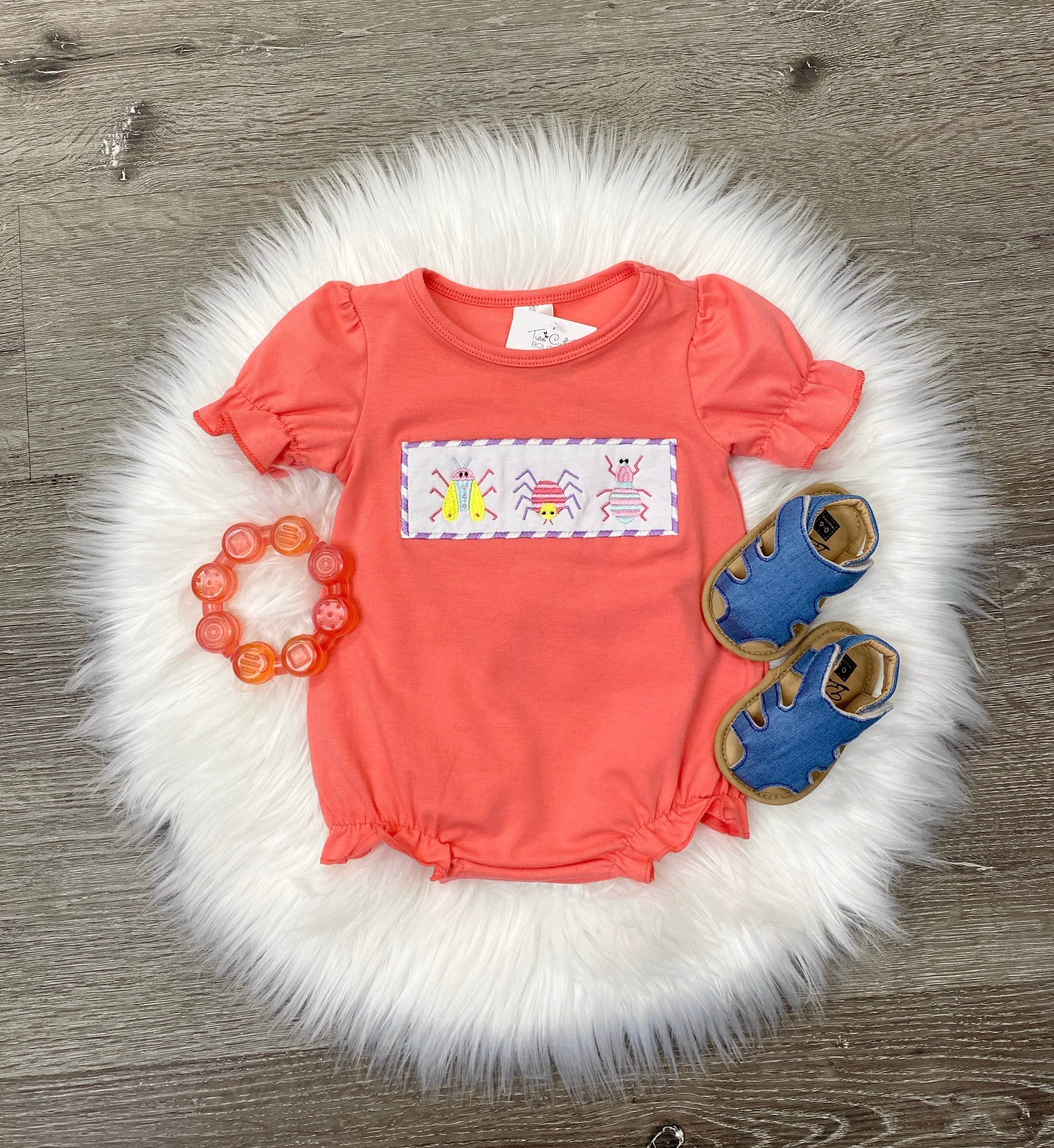 Crawly Friends Bubble Romper