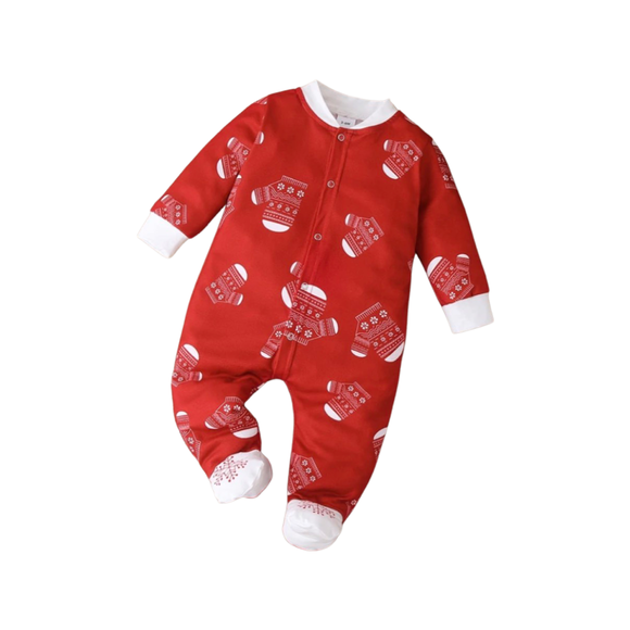 Mittens Button-Up Jammy