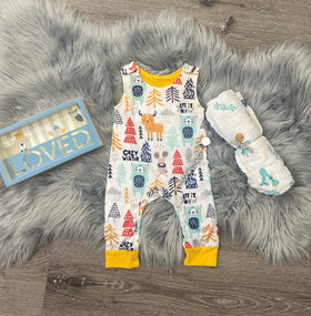 Forest Adventure Romper