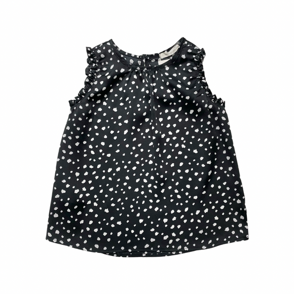 Polka Dot Sleeveless Top