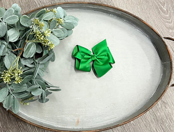 Buy green 4.5” Clip Bow