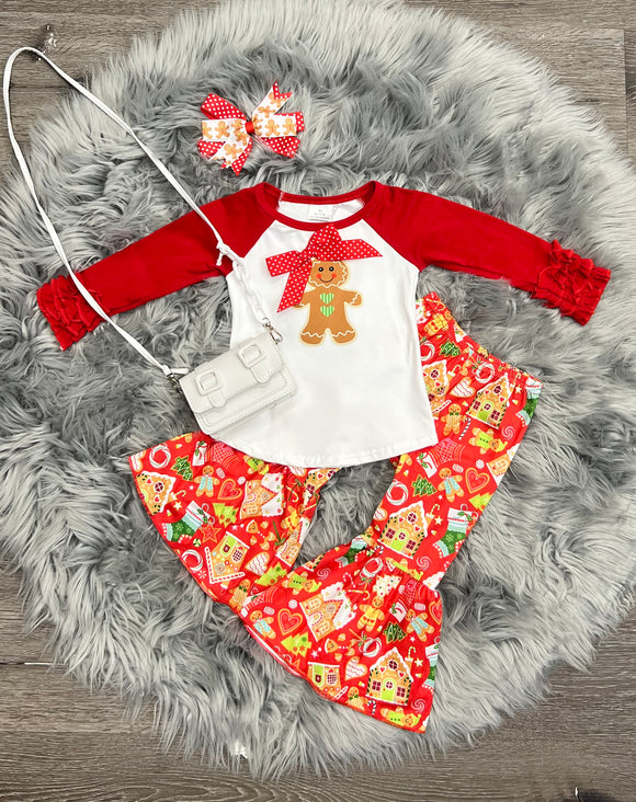 Gingerbread Bells Set