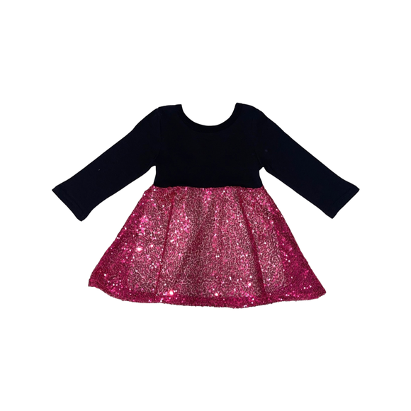 Pink Sequin Dress