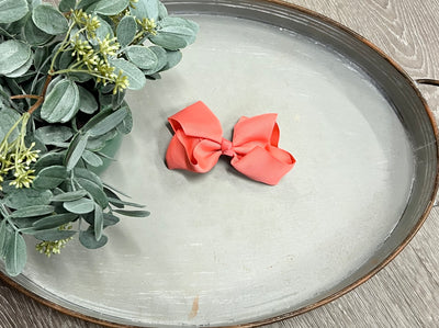 Buy passion-fruit 4.5” Clip Bow
