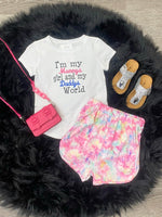 Embroidered I’m my Mommys girl and my Daddys World
