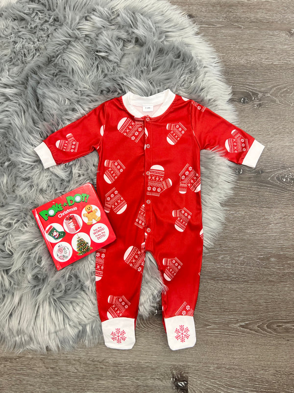 Mittens Button-Up Jammy