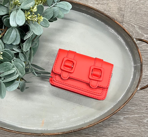 Delilica Double Buckle Purse