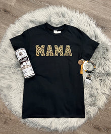 Embroidered Mom & Me Brown Leopard T’s