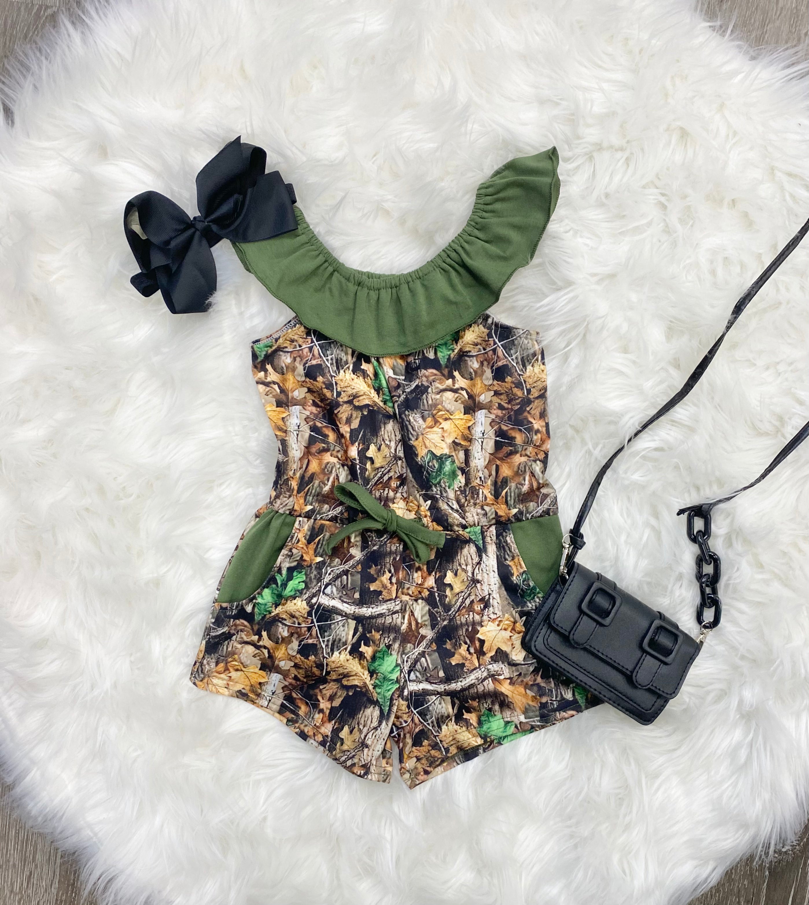 Camouflage Romper