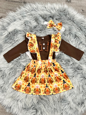 Thanksgiving Day Romper Set