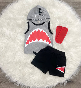 Sleeveless Shark Set