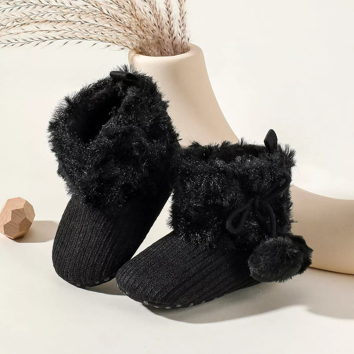 Buy black Fleece Lined Booties