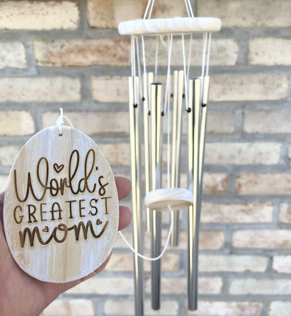 Wind Chime “Worlds Greatest Mom”
