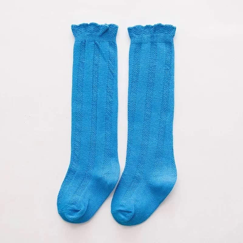 Buy light-blue Delilica Long Socks