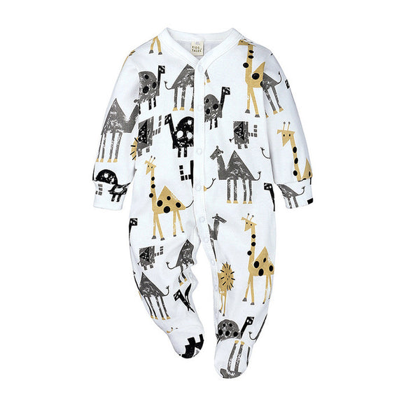 Camel & Giraffes Footy Jammy