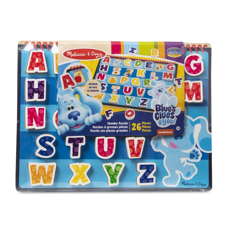 Melissa & Doug Blues Clues ABC Chunky Puzzle