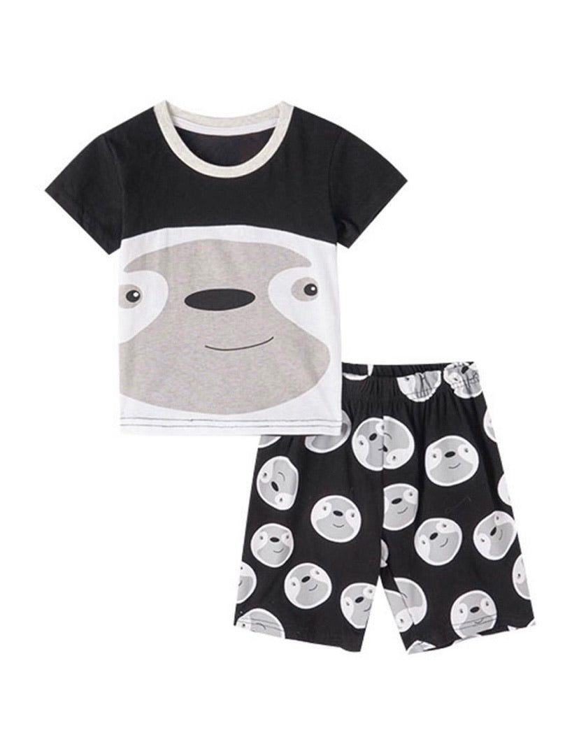 Sloth Shorts Set