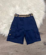 Cargo Shorts W/Belt