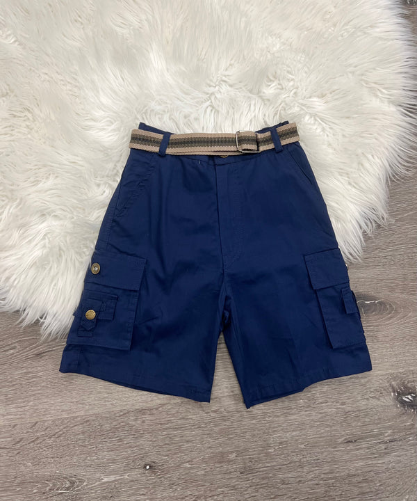 Cargo Shorts W/Belt