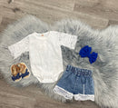 Denim & Lace Set-1