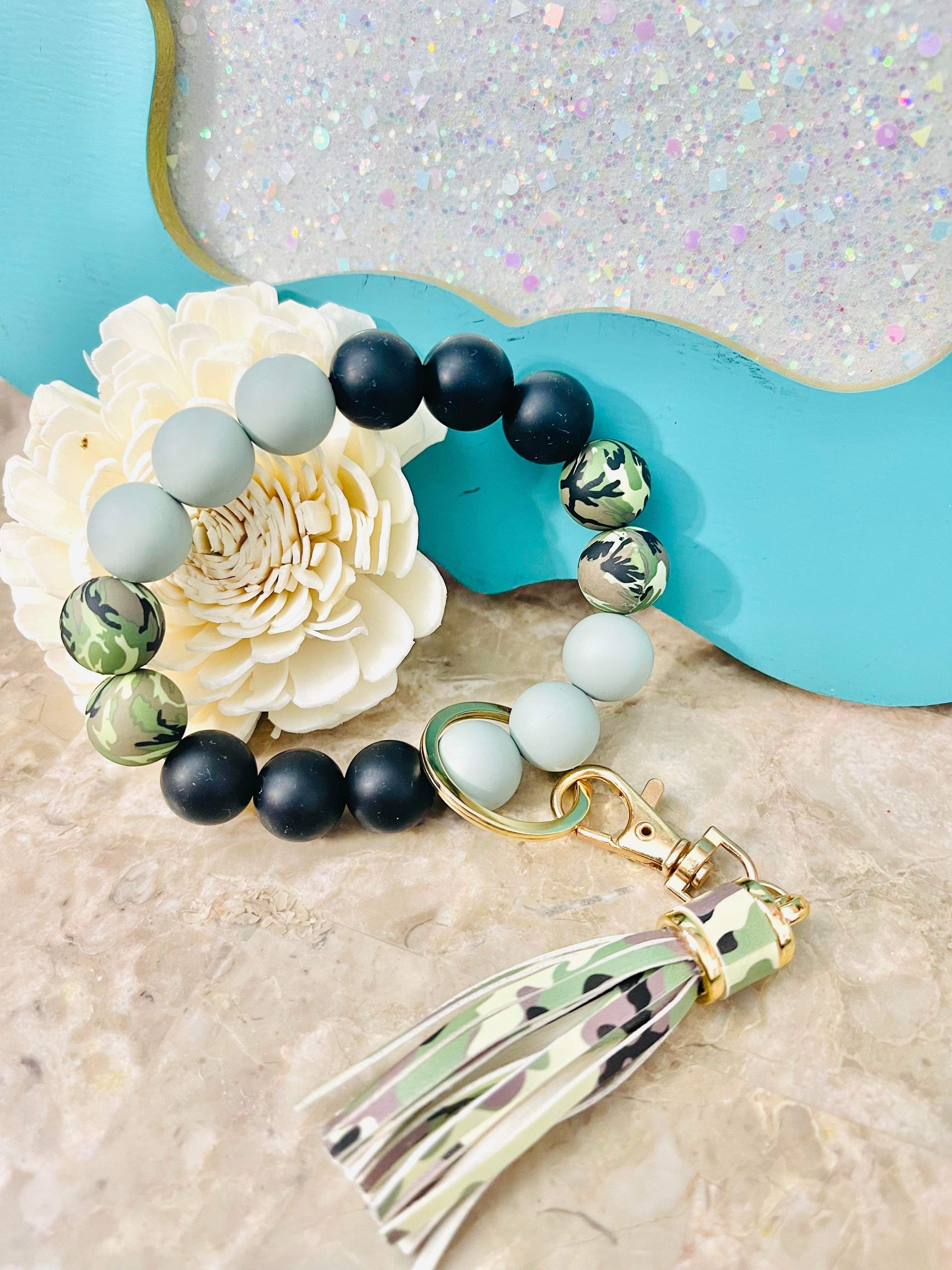 Delilica Stretchy Wristlet Keychains