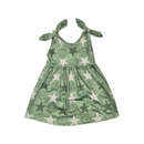 Army Green Stars Dress-2