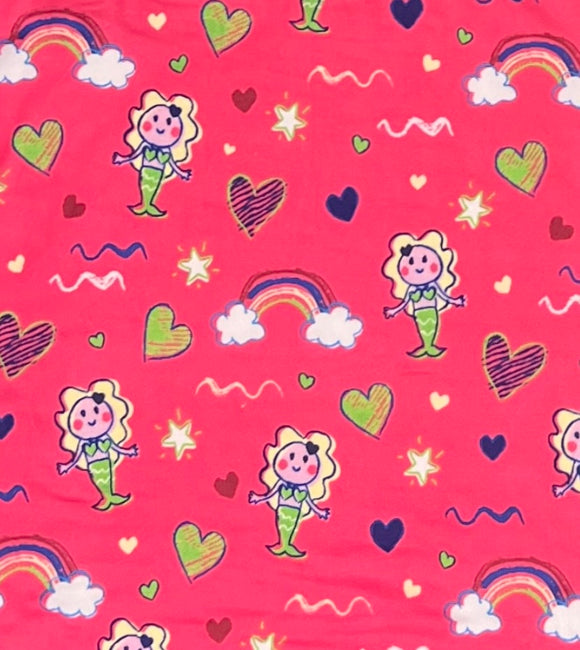 Mermaid Minky Blanket