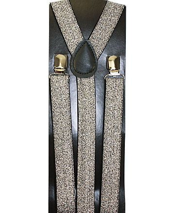 Buy black-shimmer Suspenders