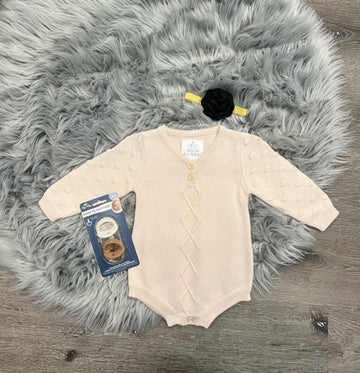 Textured Knit Bodysuit