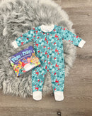 Reindeer Button-Up Jammy-1