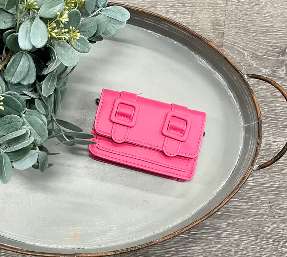 Delilica Double Buckle Purse