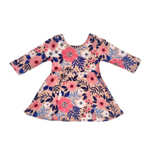 Magenta Blooms Dress