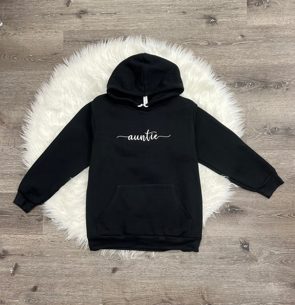 Embroidered Auntie Hoodie