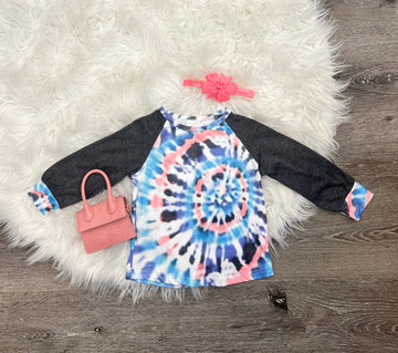 Tie Dye Raglan