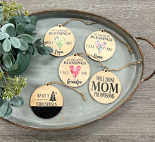 Wooden Holiday Ornaments