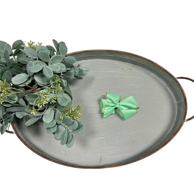 Buy mint Gold Accent 4” Hair Bows