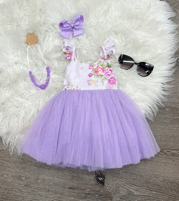 Lilac Tulle Dress