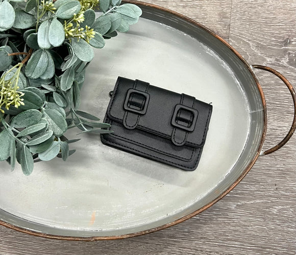 Delilica Double Buckle Purse