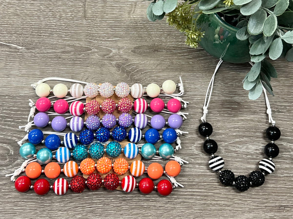 Delilica Glitzy Beaded Necklace
