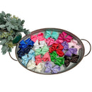 Gold Accent 4” Hair Bows-1