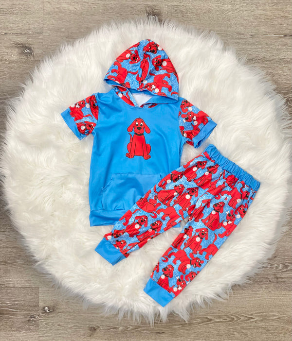 Cliff Hooded T Set