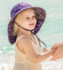 Purple Knots Hat