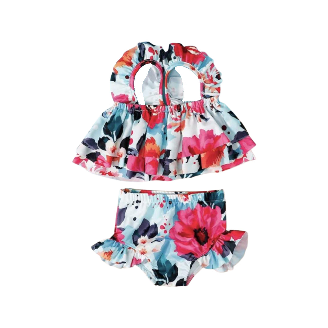 Floral Twirl Swimsuit