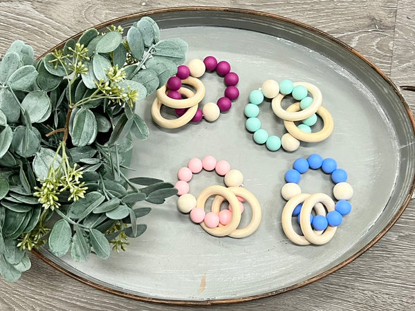 Wooden Rattle Ring
