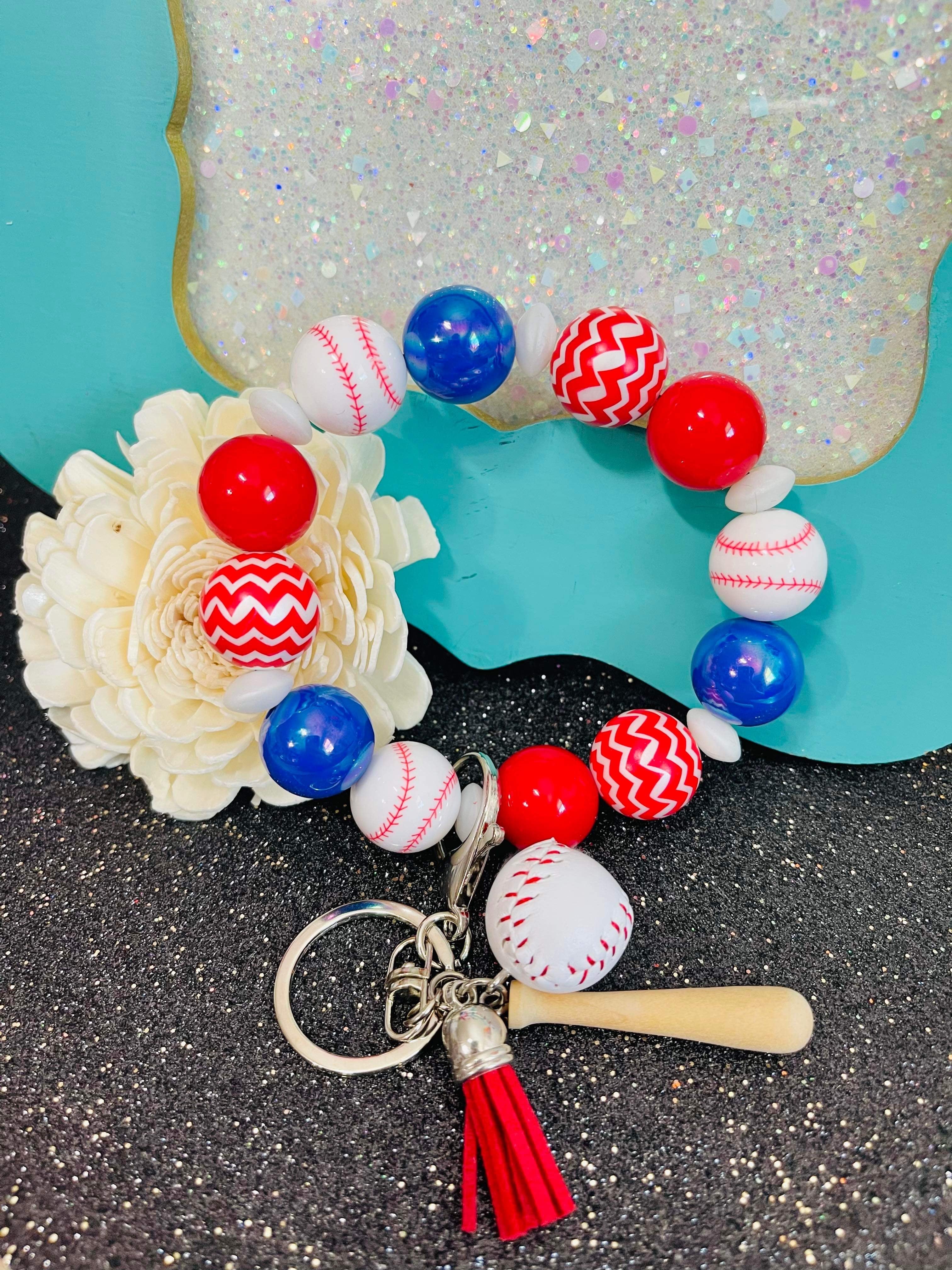 Delilica Styled Wristlet Keychains
