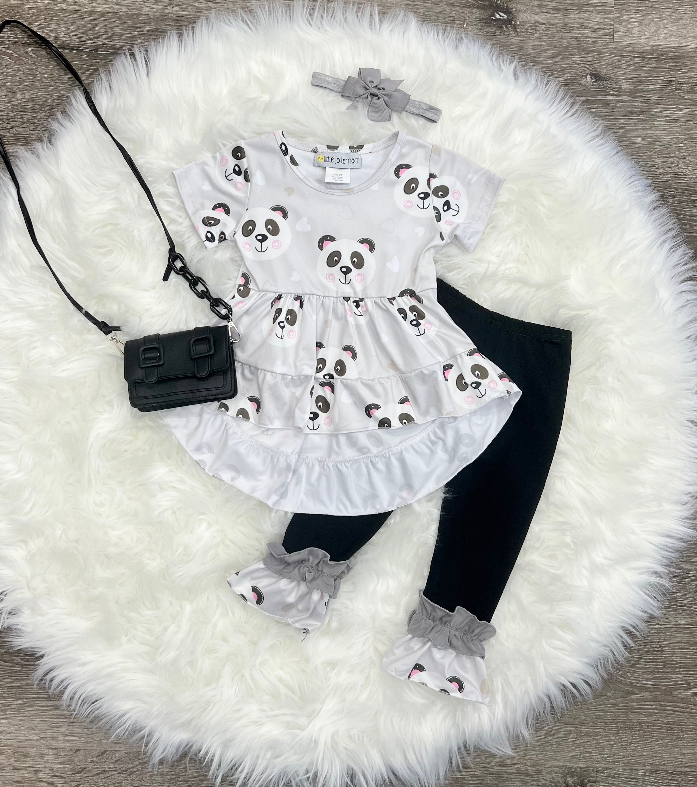 Panda Tunic Set