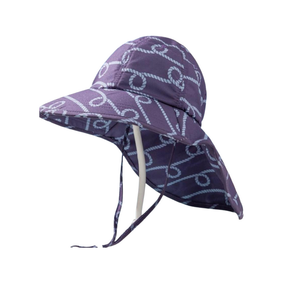 Purple Knots Hat