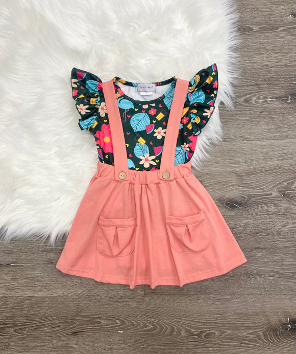 Floral Skirt Set