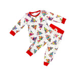Red & Rainbow Trees Jammies