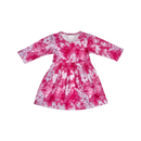 Splash of Pink Dress-2